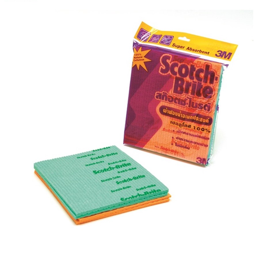 Scotch-Brite General Purpose Sponge Cloth ผ้าฟองน้ำอเนกประสงค์